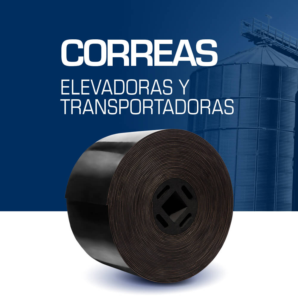 Correas/Cintas elevadoras y transportadoras en nylon y poliéster
