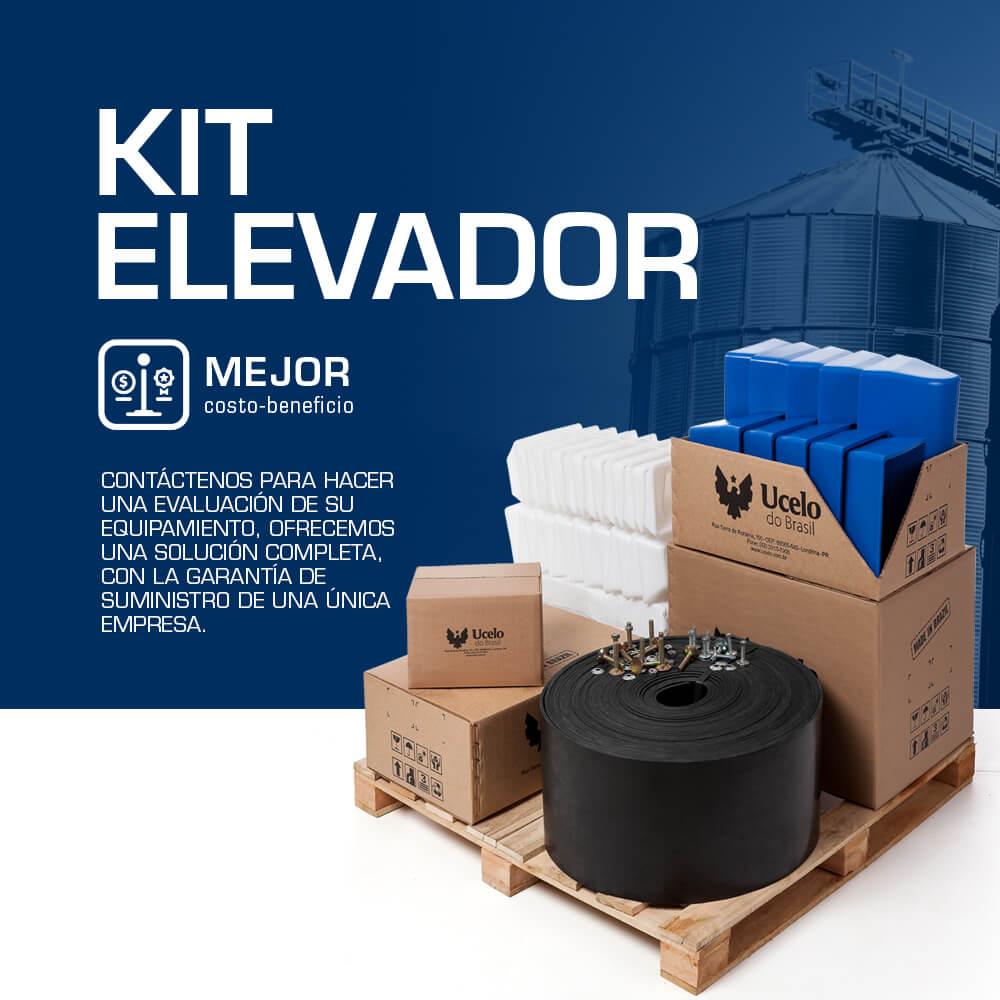 Kit Elevador - Consúltenos para evaluar su equipo, nosotros dimensionamos y ofrecemos una solución completa, bajo la garantía de suministro de una única empresa.